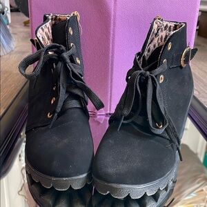 Women's Black Ankle Boots